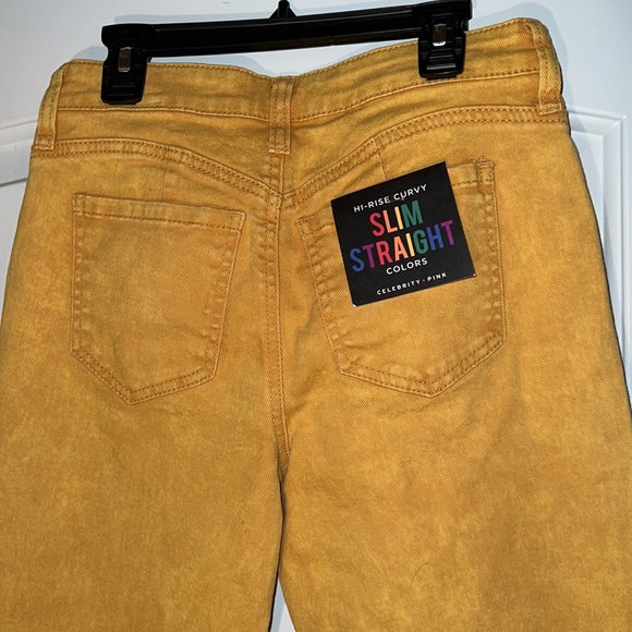 Celebrity Pink-Hi Rise Curvy Slim Straight Color Jeans - Picture 6 of 7